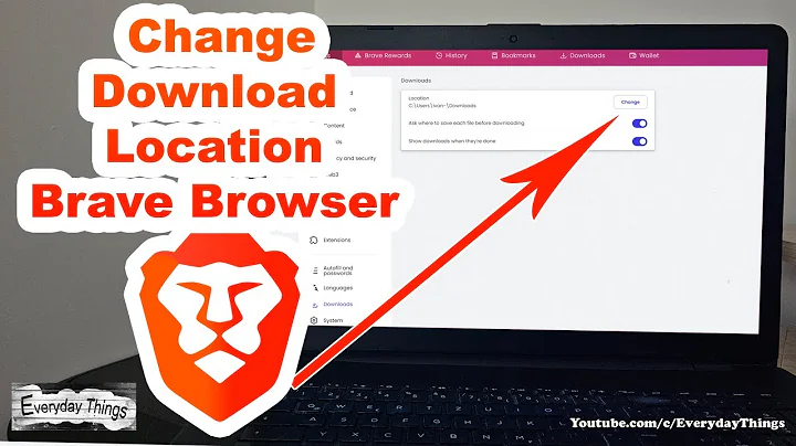 How to Change the Download Location in Brave Browser - Simple Steps