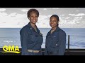 Mother and daughter serve on the same Navy ship together l GMA