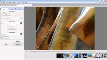 How to make a photo slideshow in Picasa