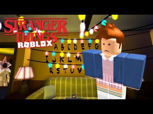 Roblox - ENTRAMOS NO MUNDO INVERTIDO DE STRANGER THINGS (Club