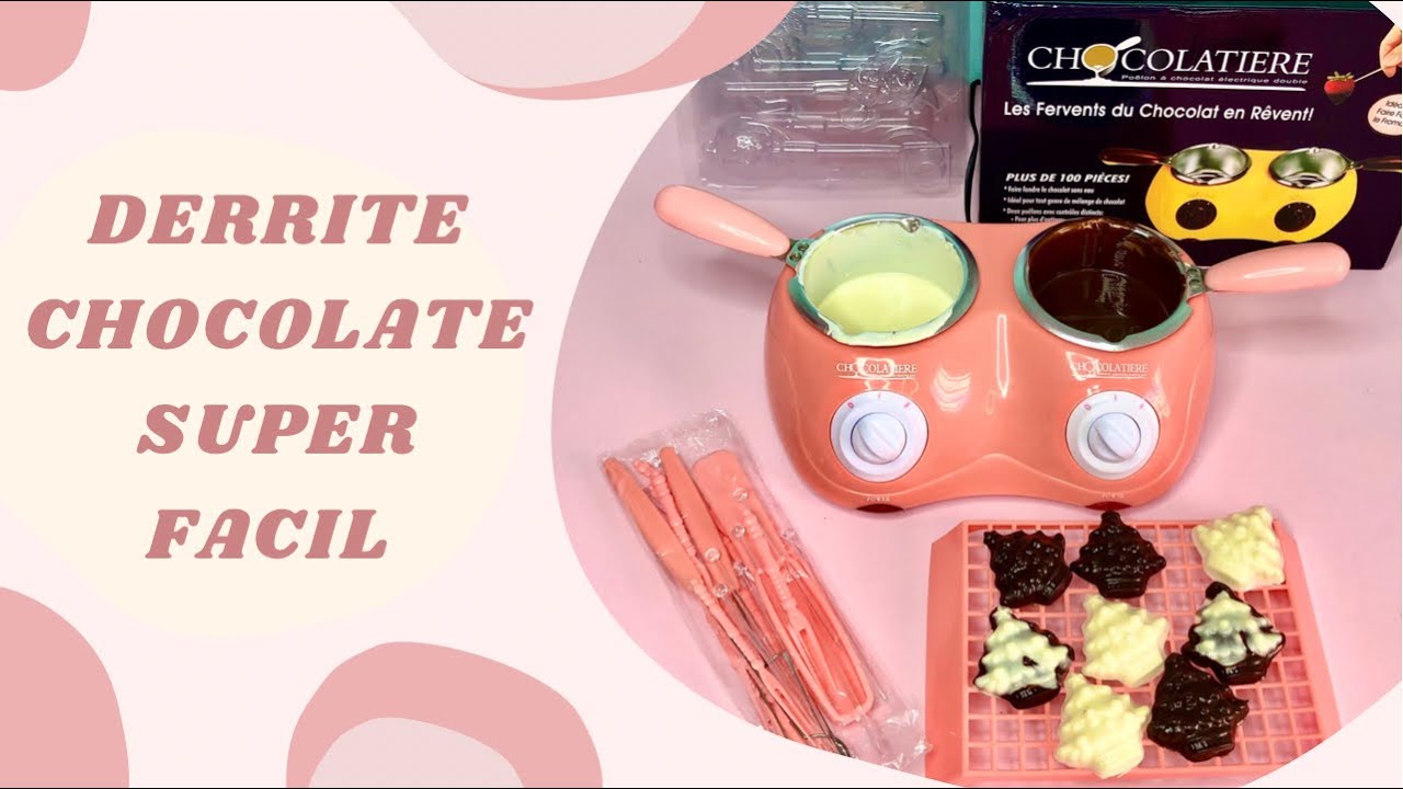Olla para DERRETIR CHOCOLATE 🍫 FÁCILMENTE unboxing, olla chocolatiere