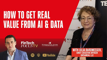 How to Get Real Value From AI & Data | Julia Bardmesser, CEO of Data4Real LLC
