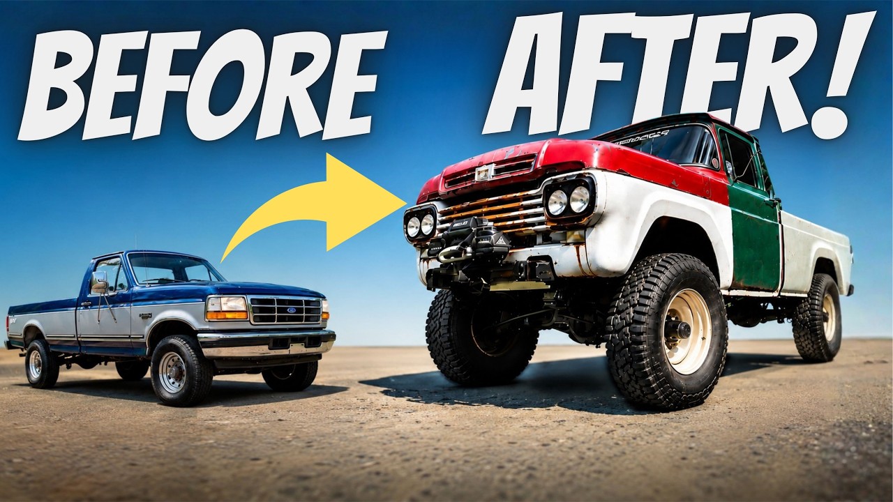 Build 10 Minuets: Forgotten Ford To 4x4 Diesel Classic!
