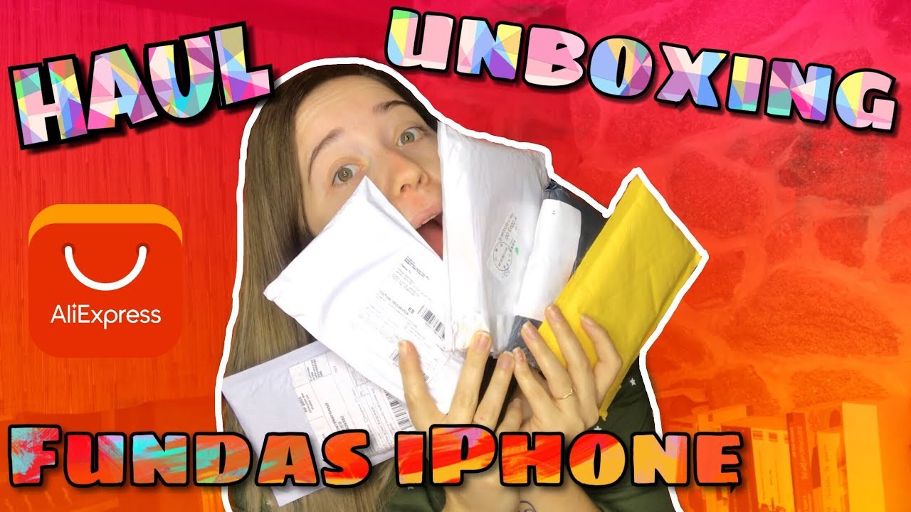 HAUL & UNBOXING FUNDAS iPhone 7 plus AliExpress | 🤩 Funda con foto personalizada 📷