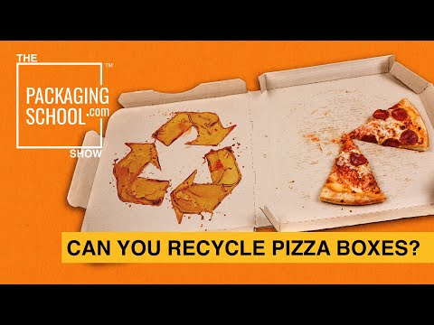 Video: Moeten pizzadozen gerecycled worden?
