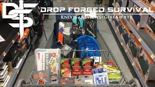 Survival and EDC Shopping at my Local Walmart - 2017