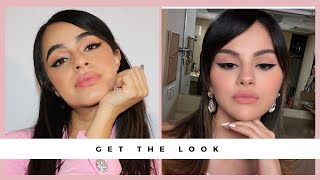 Hi! i'm back with another get the look. this time trying to tackle
selena gomez's gorgeous cat eye she wore on tonight show w/ jimmy
fallon. you know how...