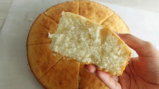 sponge cake in 10 minutes | کیک ساده و اسفنجی | فوق العاده پف دار