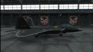 ace combat x gameplay: xf-22 raptor grunder mod