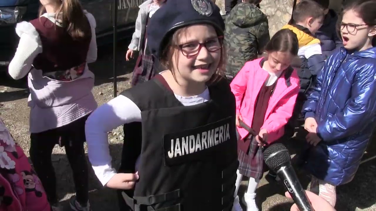 Ziua Jandarmeriei sarbatorita la superlativ cu zeci de copii la Resita