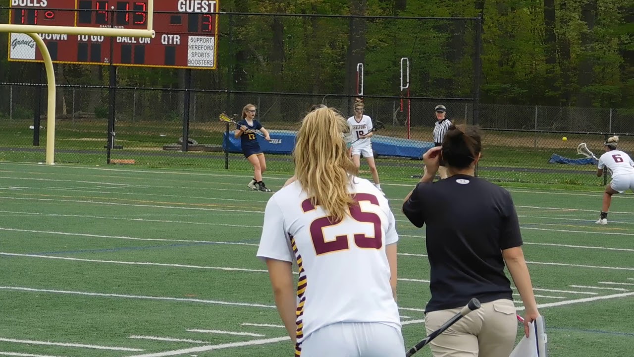 Nause goal Catonsville/Hereford girls lacrosse Baltimore County final