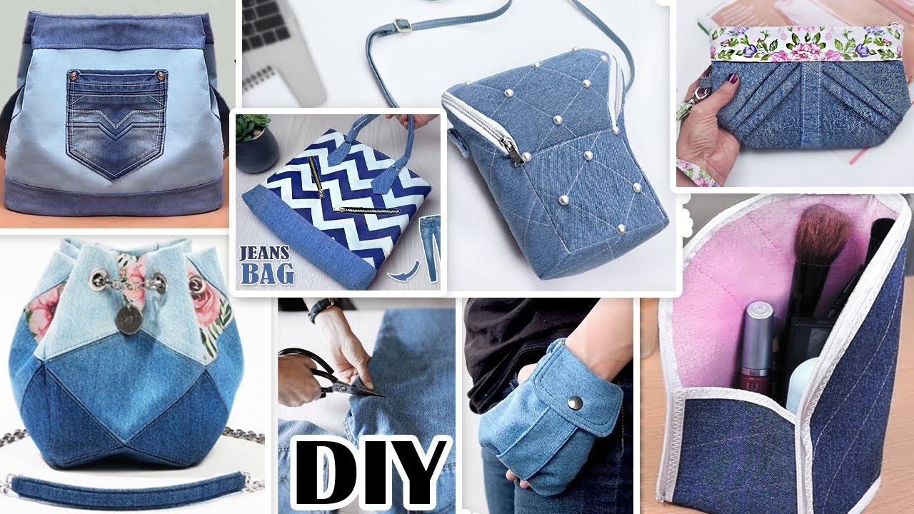7 Creative Old Jeans Recycle Ideas | You can sew easy
