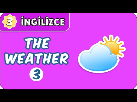 The Weather-3   | 3. Sınıf İngilizce evokul Kampı