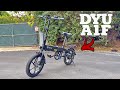 This small folding ebike is fun  dyu a1f review