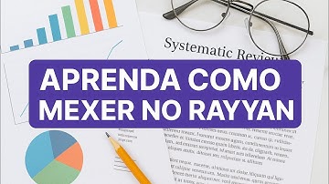1- Rayyan: Como excluir duplicatas e por leitura de título e abstracts - Revisão sistemática