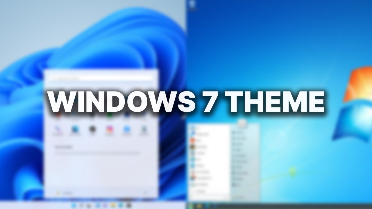 Is there a way to make Windows 11 look like Windows 7?