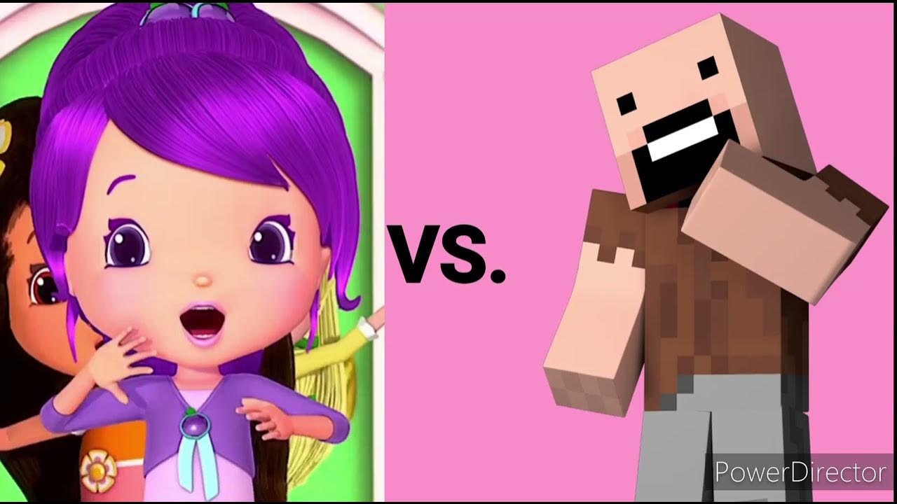 Plum Pudding VS. Notch Cause He Tries To Hurt Strawberry Shortcake's Boyfriend Adayn YouTube