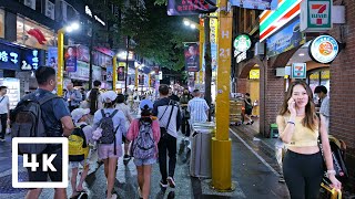 Taipei Ximending Night Walk After Rain - June 2023 | Taiwan Walk 4K