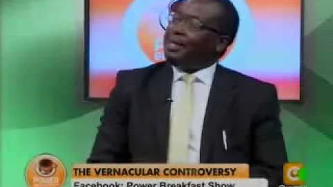 Dr Susan Nyaga: The Vernacular Controversy Part 2