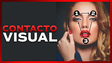 ¿Es atractivo el contacto visual?