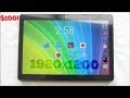 One Of The Best $100 Tablets Of 2018 - BENEVE 10.1" 1920x1200 Android Tablet w/Case!