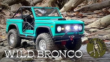One Wild Bronco! - Axial SCX10 III Early Bronco Trail Run