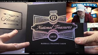 THIS WAS CRAZY 🚨 2023 Flawless National Treasures Baseball Card 5 Box Case Break #5  Sports Cards