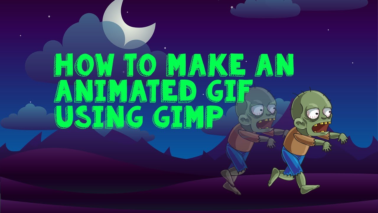 How to Make Animated GIF in GIMP - Most Easy Way! 