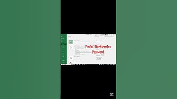 “Lock Excel File with Password 🔐"| Data Safe Trick #ExcelSecurity #SmartComputerTips”