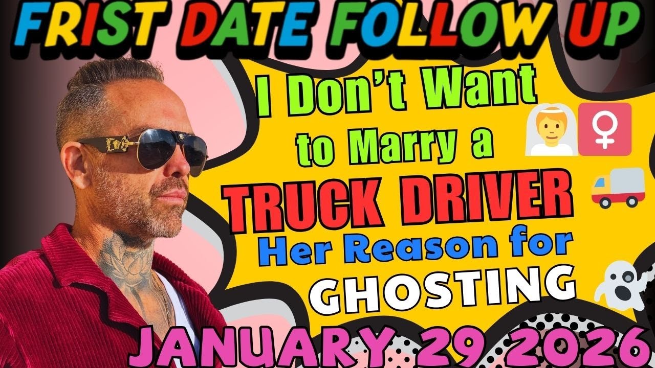 Frist Date Follow Up | 🚚“I Don’t Want to Marry a Truck Driver”  Her Reason for Ghosting 🤣 #ghosting