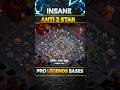 Th18 Amti 2 star legend base for high pushing #clashofclans #legendleague #th18warbase #coc #shorts