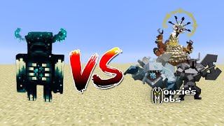 Minecraft Mob Battle: Warden vs Mowzie's Mobs