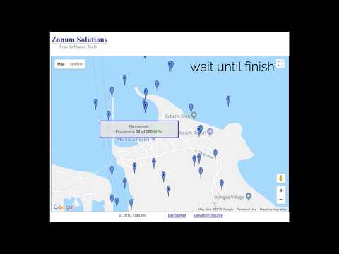 How to Obtain 3D  Point (X,Y,Z) Data from Open Source  with Zonum MapTool