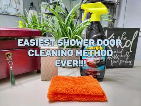 How to Clean Glass Shower Doors: 4 Easy Methods