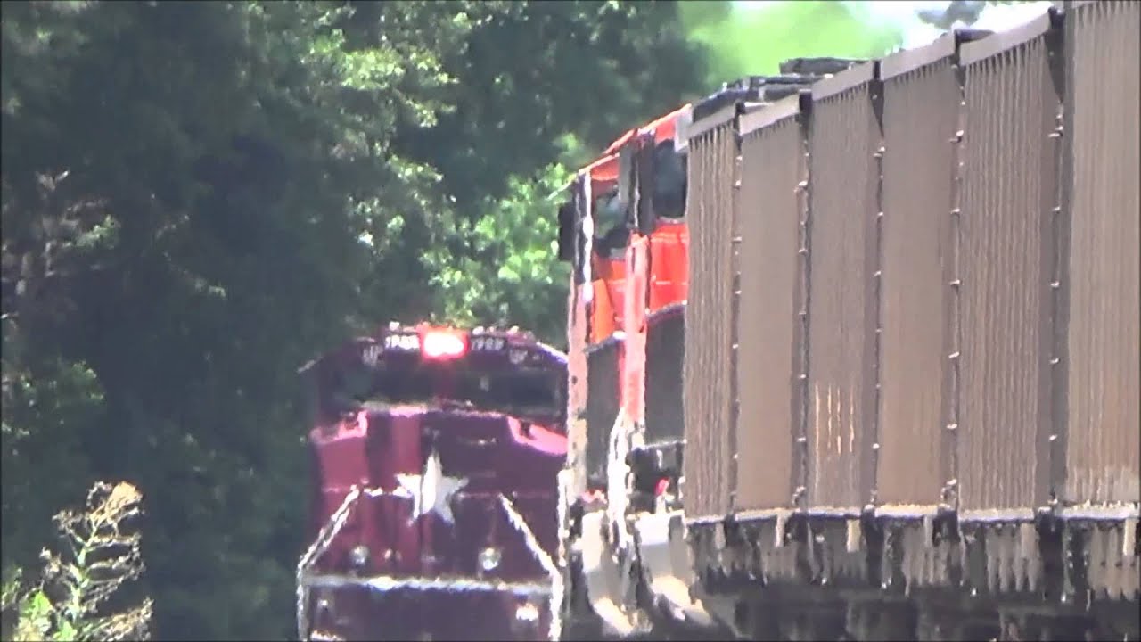 Once Again, UP 1988 "The Katy" Leads NS Train 295 At McDonough Ga