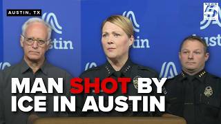 Austin TX officials address ICE involved shooting