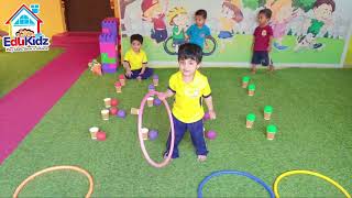 Super Fun Kids Activity | Ball & Cup Matching Game with Hula Jump 🎶🔥 screenshot 1