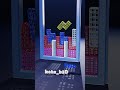 Tetris Softbody Mesh 250 / Blender Animation #softbody #games #tetris #gaming #animation #puzzle
