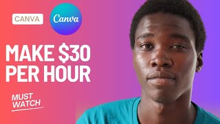 Make money online using Canva | Canva Background Removal
