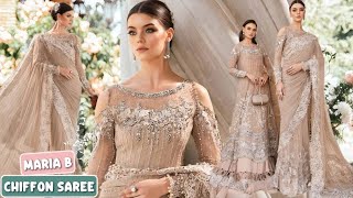 Maria B Chiffon Collection Maria B Chiffon Saree D1