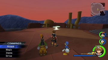 Kingdom Hearts II - Re:Fined | Quadratum Command Menu