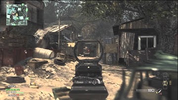 MW3: Team Deathmatch on Village - (My First Match on Modern Warfare 3)