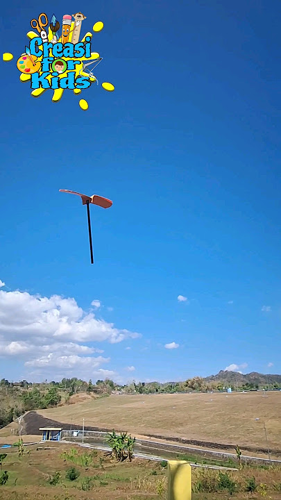 Cara membuat baling - baling dari kertas #shorts #diy #balingbaling #fyp