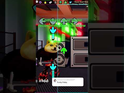 Funky Friday Roblox game! #freerobux #robloxmusic #roblox #robux #shorts 😄😄 thanks@DavedailyYT