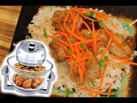 Air Fryer Teriyaki Pork - airfryer recipe - air fryer cooking