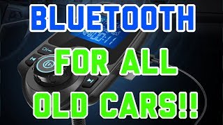 Bluetooth Upgrade For My Old Car!