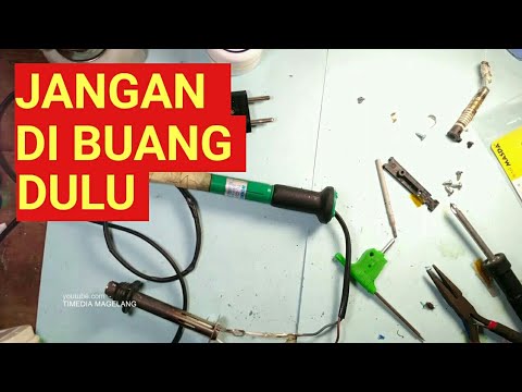 Cara memperbaiki solder yg tidak panas