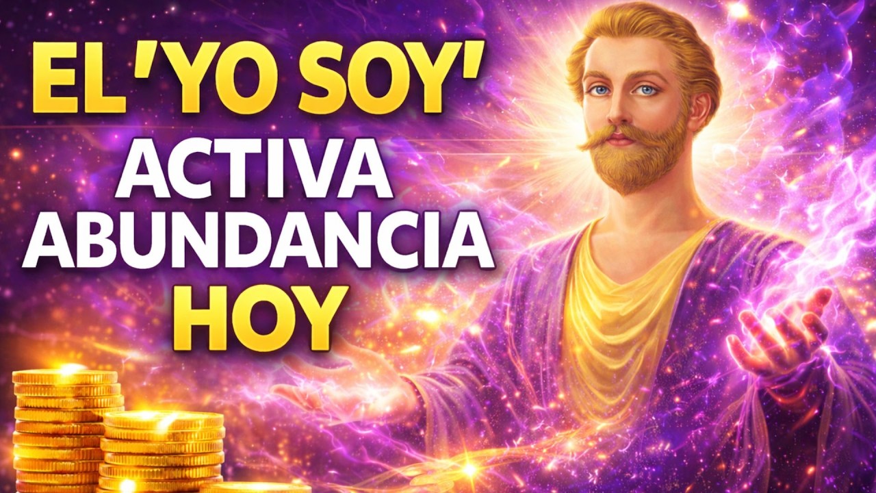 SAINT GERMAIN: Activa la Abundancia con el Poder del “YO SOY” ✨ (Escúchalo Hoy)