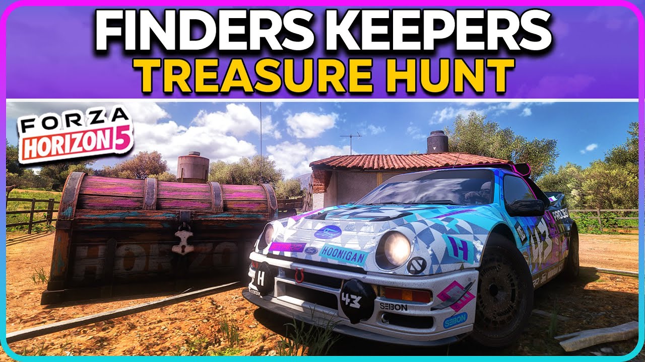 Finders Keepers Treasure Hunt Forza Horizon 5 YouTube