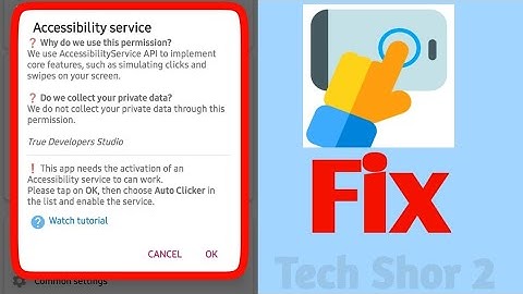 Auto Clicker App Fix Accessibility Problem Solve New Method